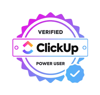 clickup verified logo
